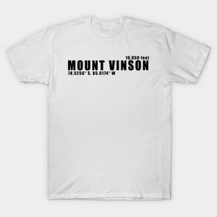 Antarctic Apex: Vinson Massif T-Shirt